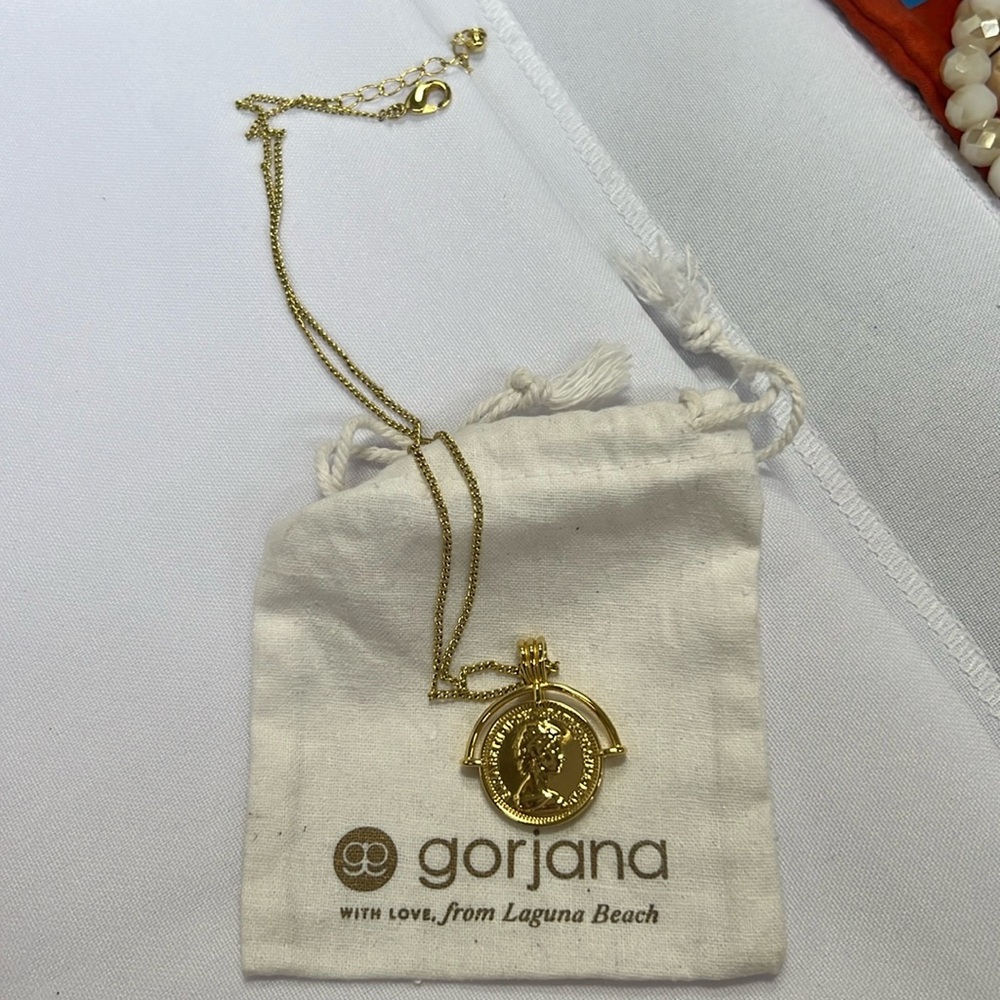 Gorjana gold necklace